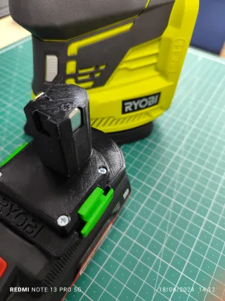 Adaptador Ryobi ONE p/ Bateria Parkside X20