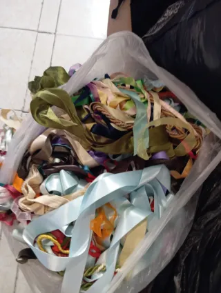 Lotes de encajes y pasamanería