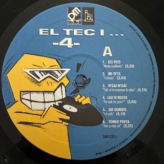 EL TEC I LA TECA VINILO 2 LP GRUPOS CATALANES