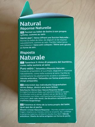 Biberón Philips Avent Natural 120ml