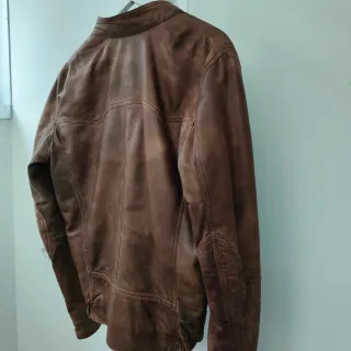 Cazadora Cuero Marrón Pedro del Hierro talla M