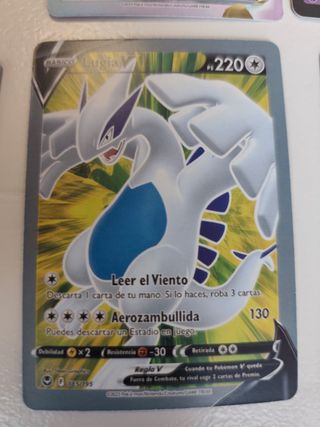 Carta Pokémon Lugia V 185/195
