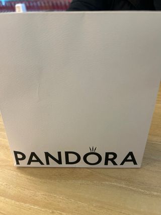 Anillo Pandora Mariposa Rosa y Plata