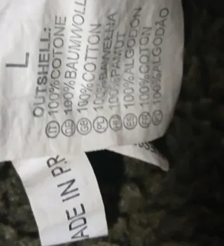 Parka uomo verde taglia L