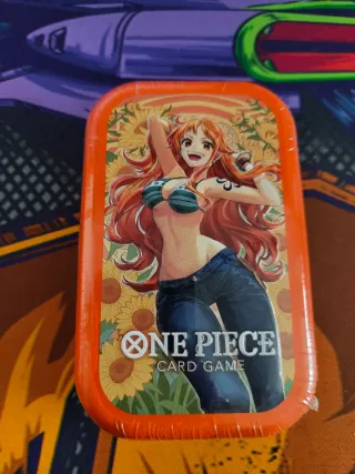 Mini lata One Piece Vol.2 Nami + promo + sellada
