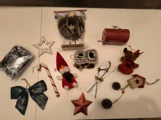 Decoración navideña: Muñecos y adornos