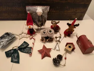 Decoración navideña: Muñecos y adornos