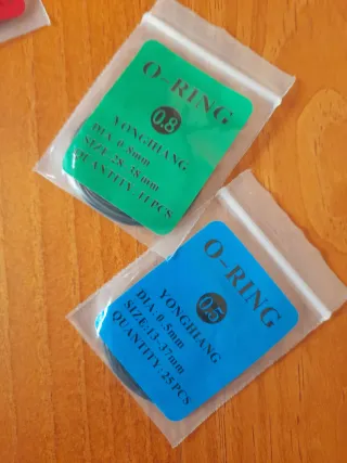 Lote Juntas Repuesto Relojes