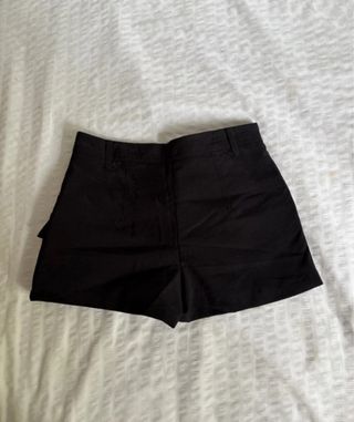 Falda pantalón Bershka negra talla 34