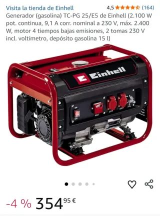 Generador Einhell KCST 2501