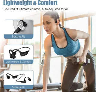 Auriculares Lobkin Conducción Ósea Bluetooth NUEVO