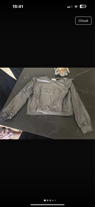 Felpa crop Gaëlle Paris