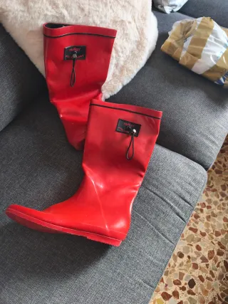 Botas de agua Redfoot Foldology rojas