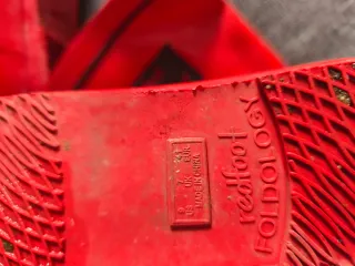 Botas de agua Redfoot Foldology rojas