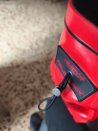 Botas de agua Redfoot Foldology rojas