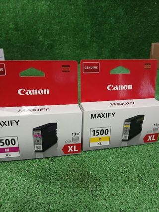 Canon PGI-1500XL Black Cyan Magenta Yell