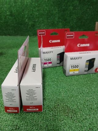 Canon PGI-1500XL Black Cyan Magenta Yell