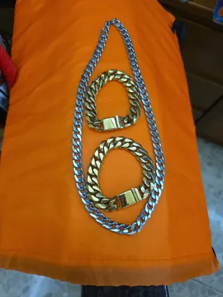 Conjunto Pulsera y Cadena
