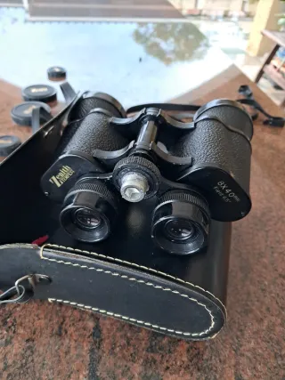 Prismáticos Zenith negros 8x40