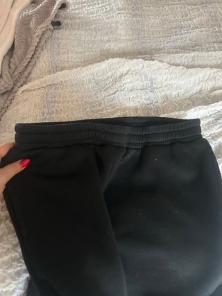 Felpa tuta nera taglia M