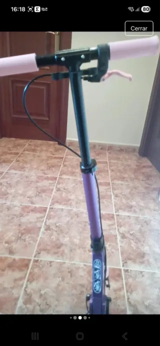 Patinete Oxelo Mix Morado (6-9 años)