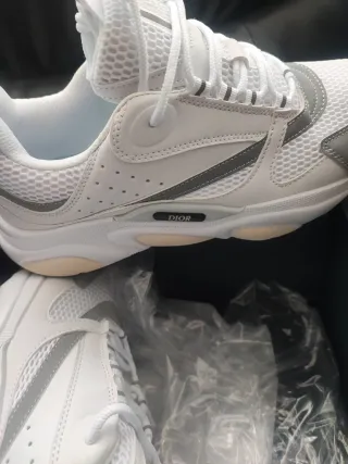 Zapatillas Dior Talla 43 Blancas y Grises