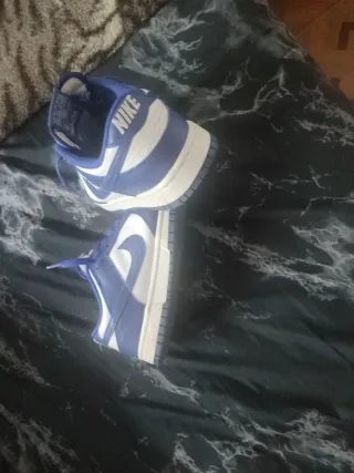 Zapatillas Nike Dunk Azul y Blanco