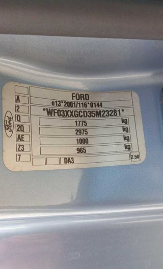 Ford cuadro focus berlina (cap) ambiente 471031