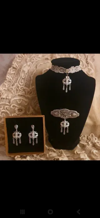 Aderezo Huertana Fallera Plata Nuevo