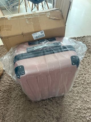 Maleta grande oro rosa