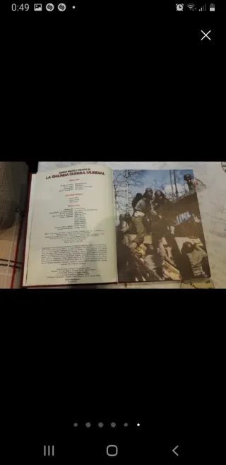 La Segunda Guerra Mundial vol. 4, 5 y 6.