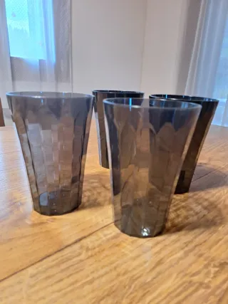 Set 4 Bicchieri Tupperware