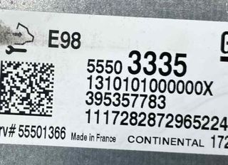 Centralita motor uce opel 55503335 insignia 136467