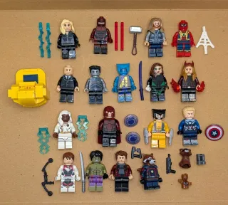 Figuras  Marvel Avengers y X-Men