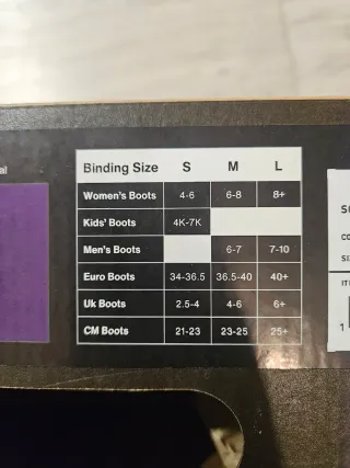 Fijaciones Burton Scribe Morado (talla M)