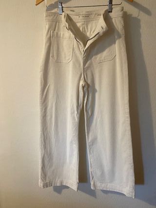 Pantalón pana beige mujer Talla L / 40