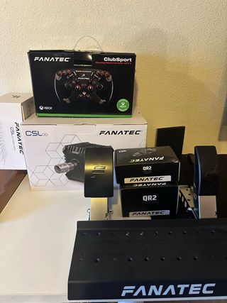 Fanatec Volante ClubSport v2.5 conjunto completo