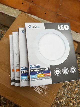 Plafón LED Downlight 12W LDV Lighting