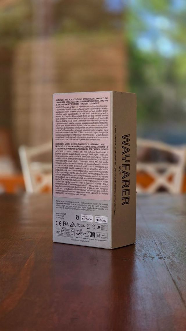 PRECINTADAS Ray-Ban Meta Wayfarer Gen 2 IA