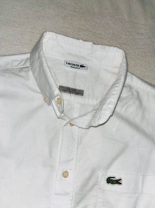 Camisa Lacoste Blanca