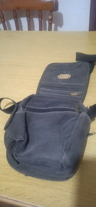 Marsupio nero/grigio