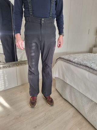 Pantalón de esquí Descente con tirantes