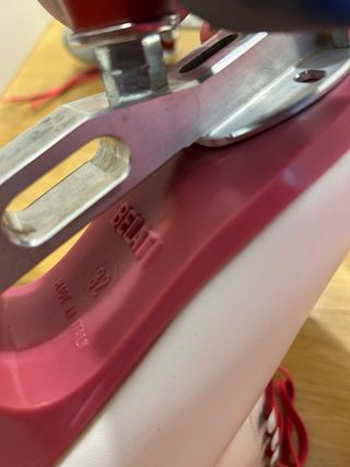 Patines de competición blancos 4 ruedas