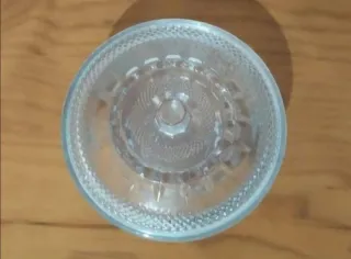 Bombonera vintage de cristal