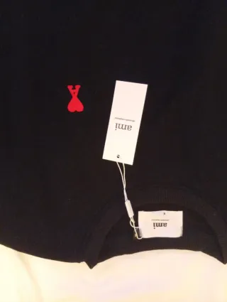 Sudadera AMI Paris Negra