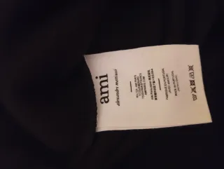 Sudadera AMI Paris Negra