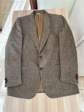 Giacca in tweed da uomo Drop 6 con motivo a quadri