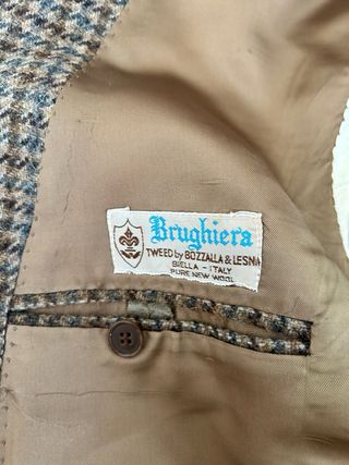 Giacca in tweed da uomo Drop 6 con motivo a quadri