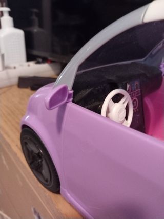 Coche Barbie Lila y Rosa