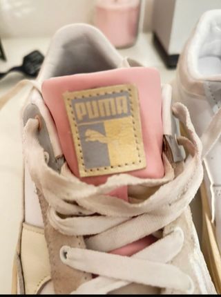 Scarpe Puma donna bianche e rosa